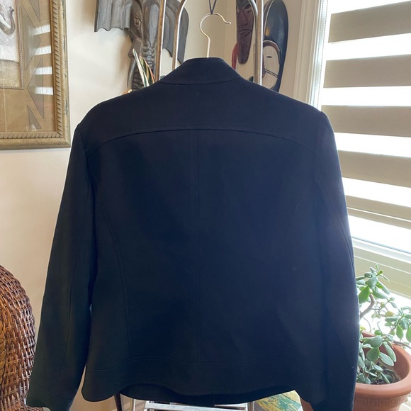Sandra Angelozzi bomber style black jacket - Picture 2 of 4